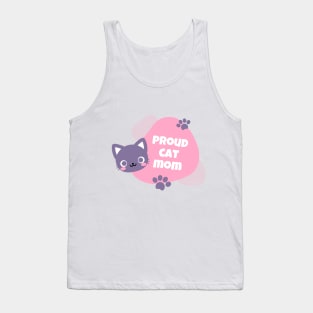 Proud Cat Mom Mother's Day Tank Top